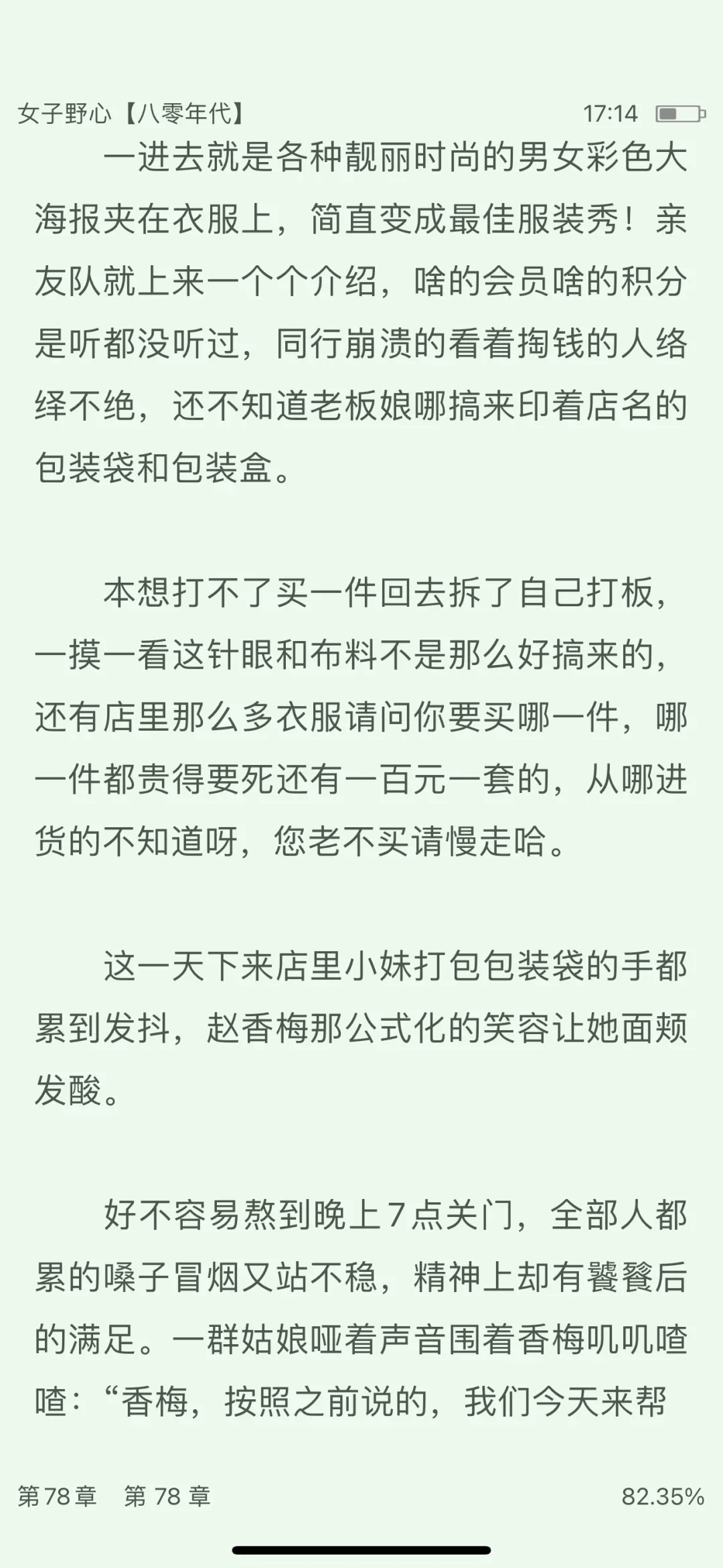 这个味的年代文找的好辛苦