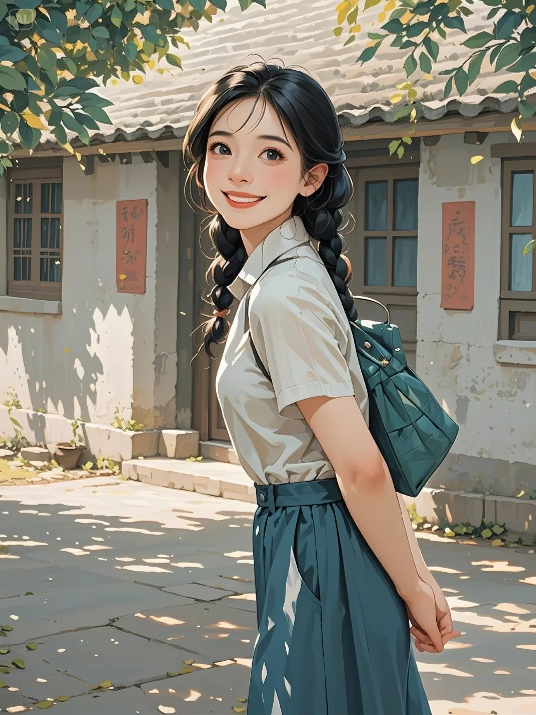 年代文女主，淳朴而漂亮