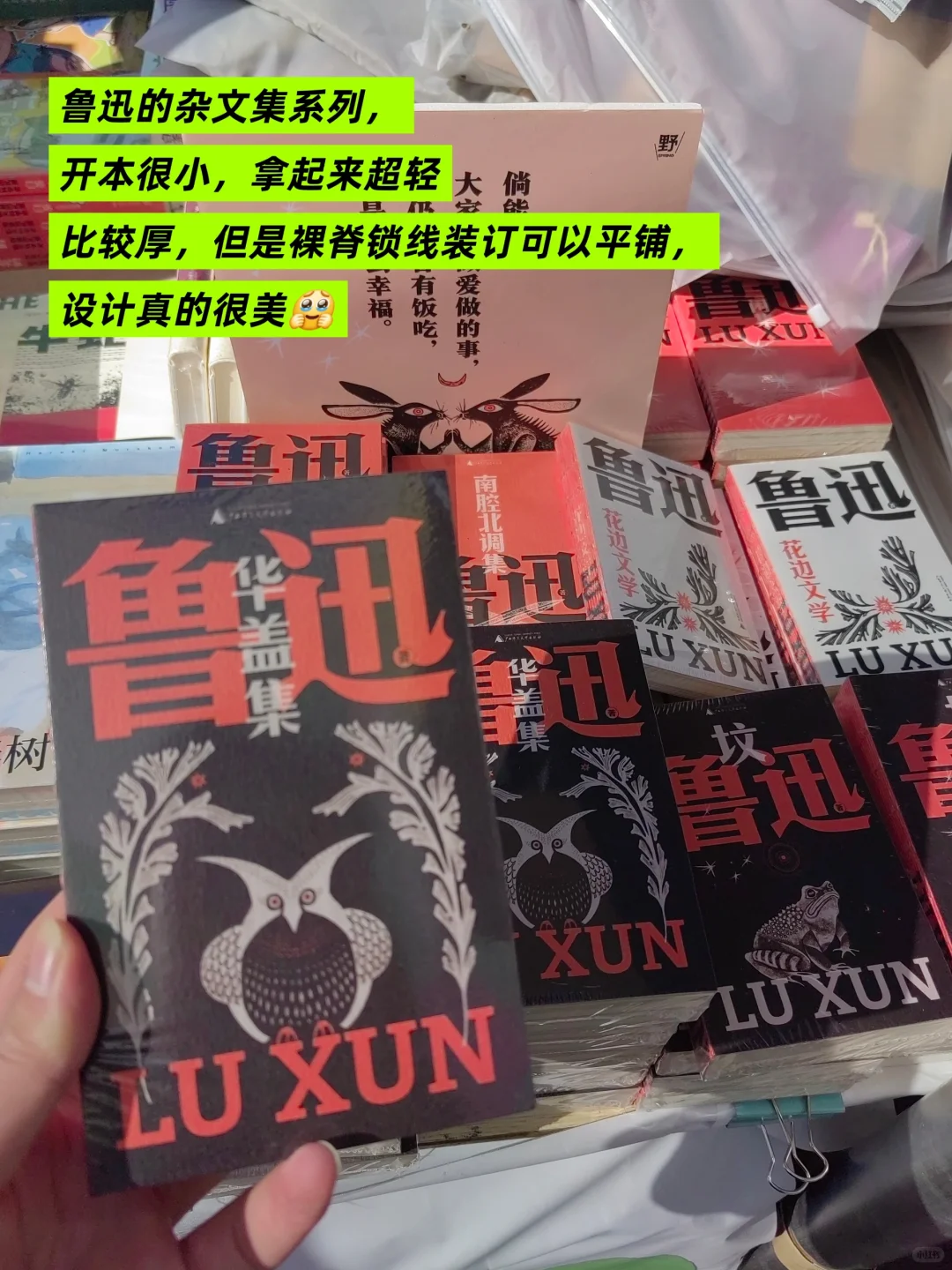 我在朝阳书市找小开本❤️‍🔥丨口袋书单