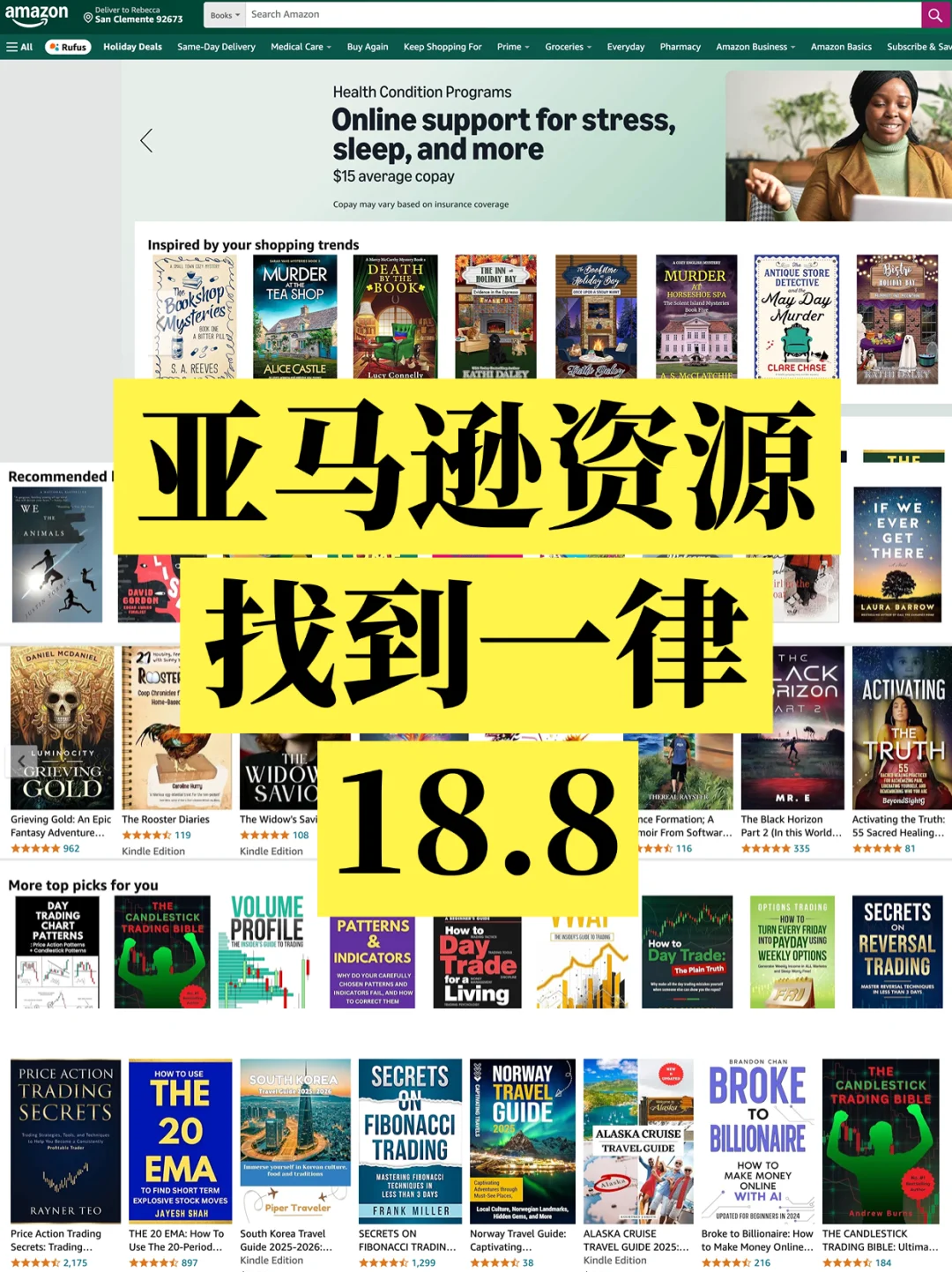 Amazon找书神器！先找后付绝了💥
