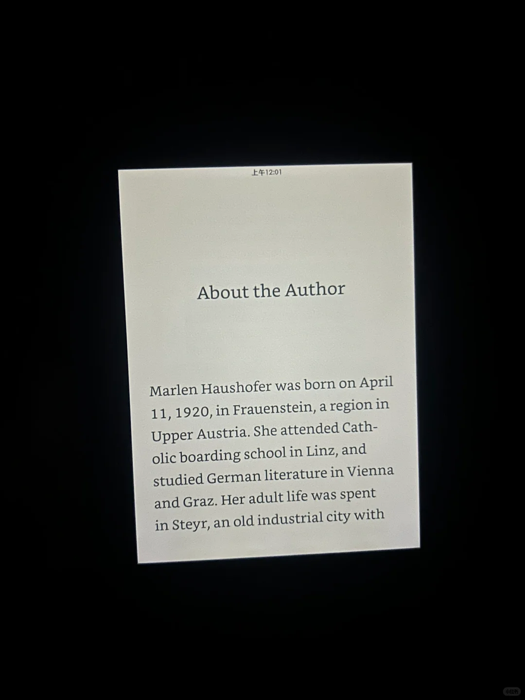 Kindle | 一起读书吧The Wall -隐墙-女作家