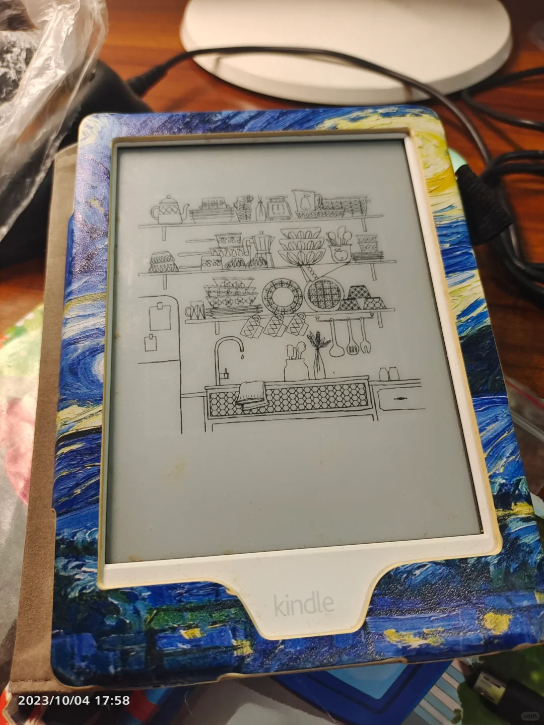 kindle看jpg图片，画画的线稿方法