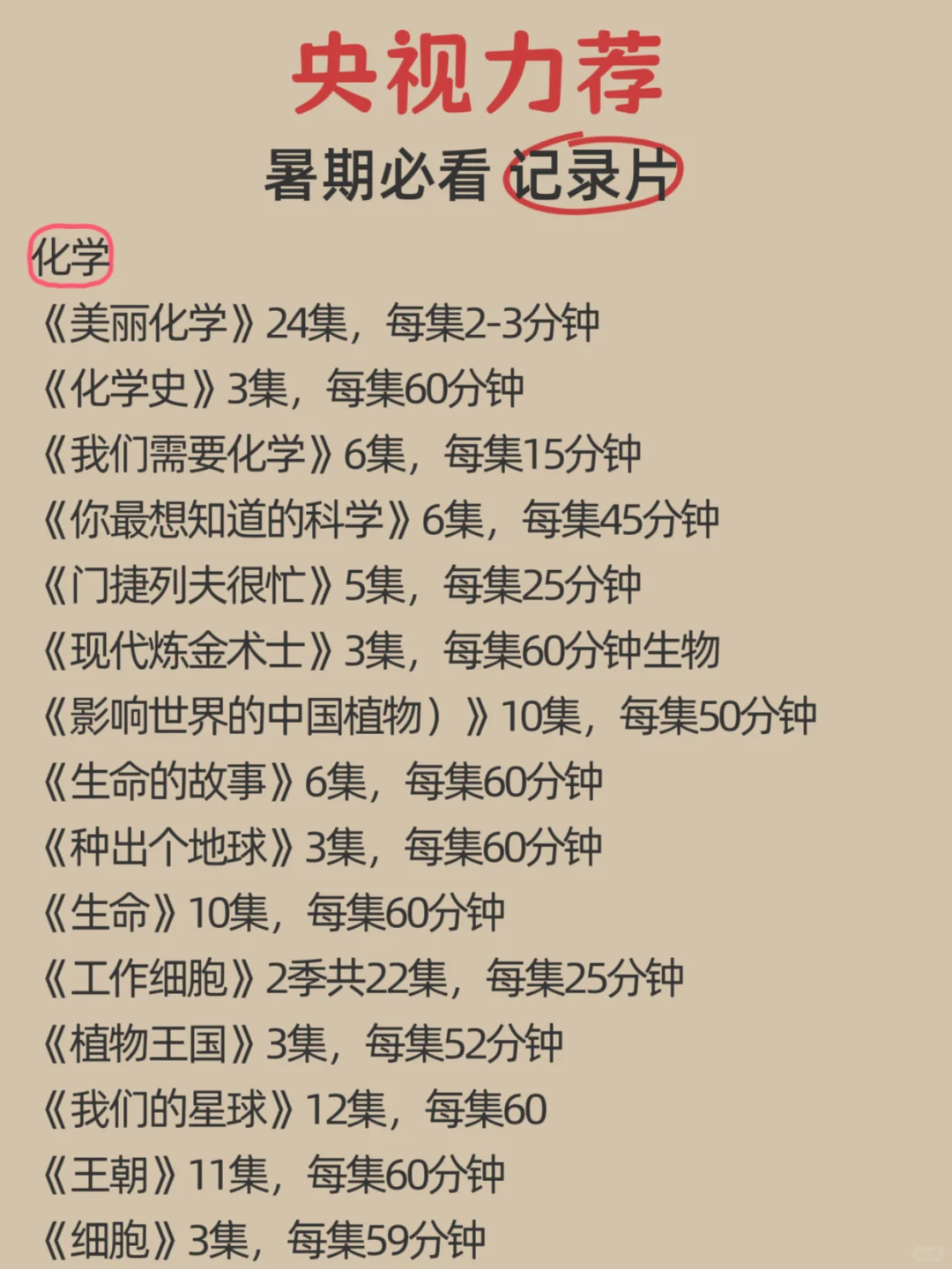 央视爸爸强推❗假期带娃必看纪录片清单👀
