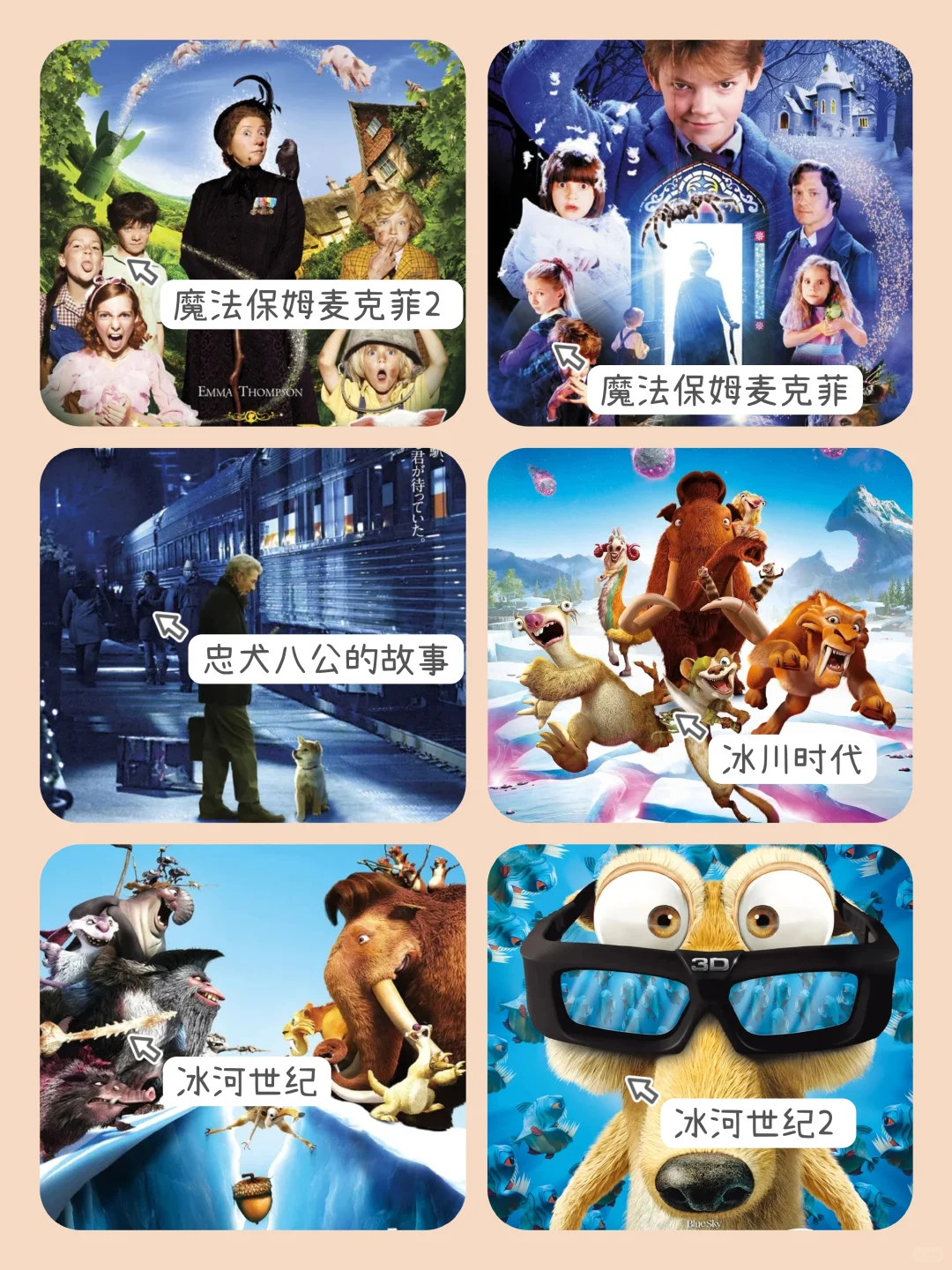 暑假陪娃一起看高分动画电影❗‖资源已打包