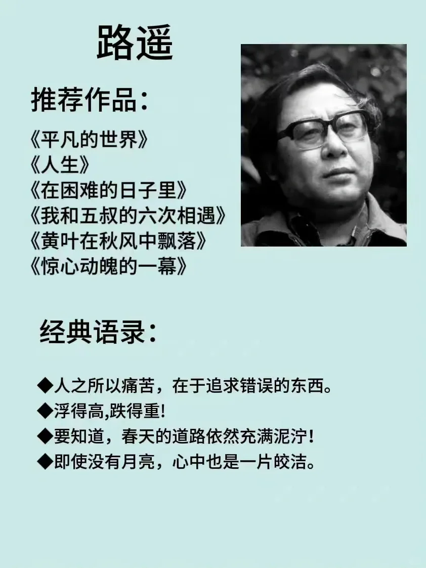 推荐多读一下这八位当代作家的书📚