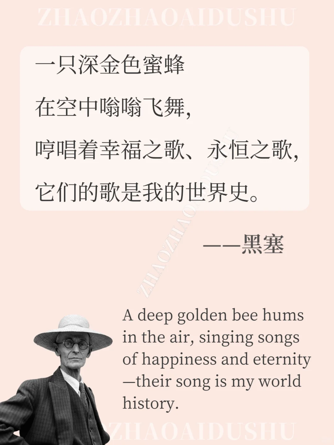 黑塞笔下一眼封神的哲思语录
