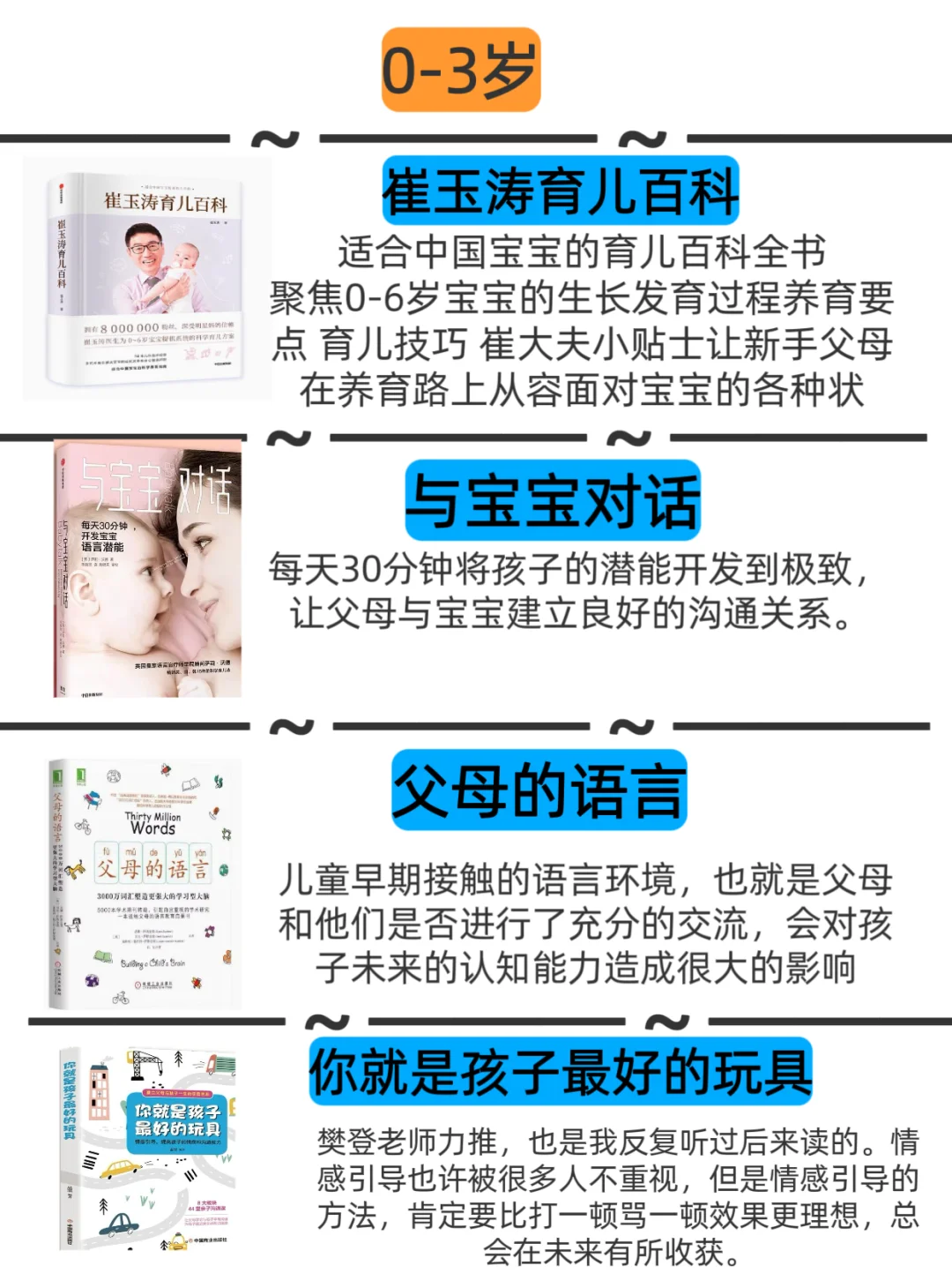 当了父母再忙，也要翻烂这28本高分育儿书