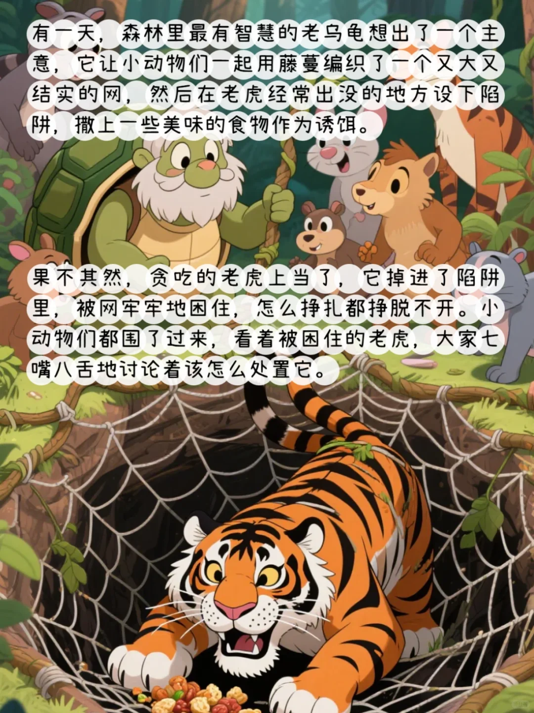 少儿成语故事19《放虎归山》