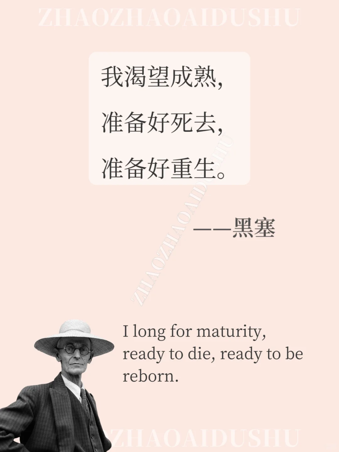 黑塞笔下一眼封神的哲思语录