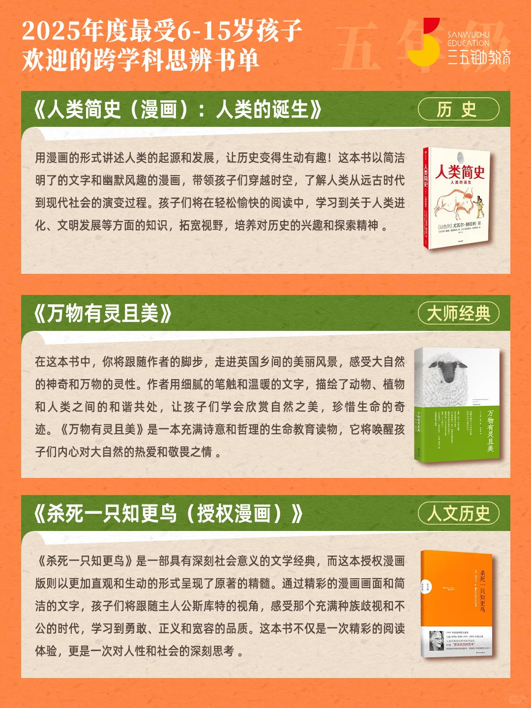 🔥家长速收藏！6-15岁孩子的暑期书单来啦