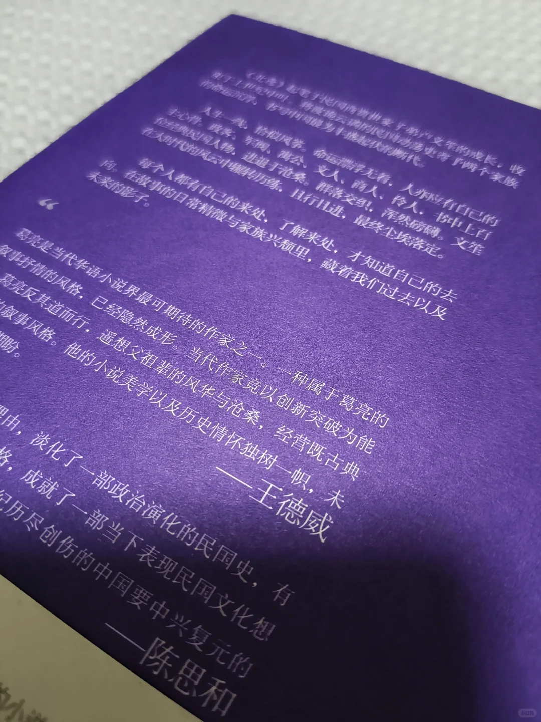 茅奖提名作品葛亮《北鸢》