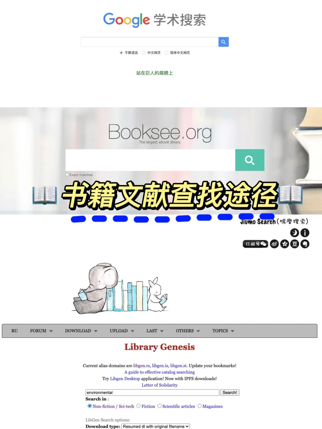 研究生必备｜怎么查找书籍文献呢！
