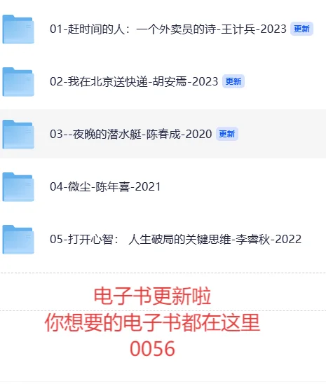 免费电子书 | 你想要得电子书都在这里0056