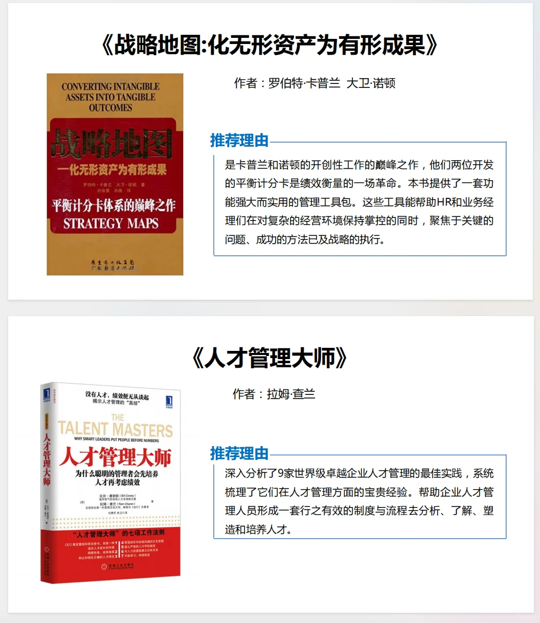 HR必读经典书单（美世内部推荐）
