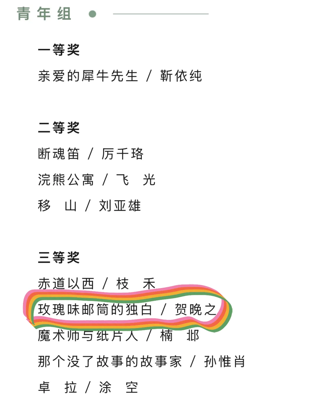 《儿童文学》新苗杯获奖作品见刊🎉附专家点评