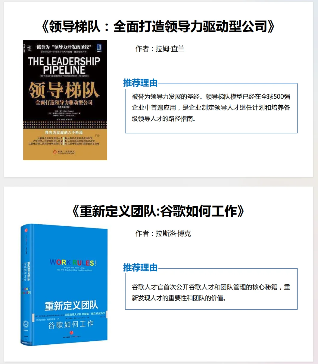 HR必读经典书单（美世内部推荐）