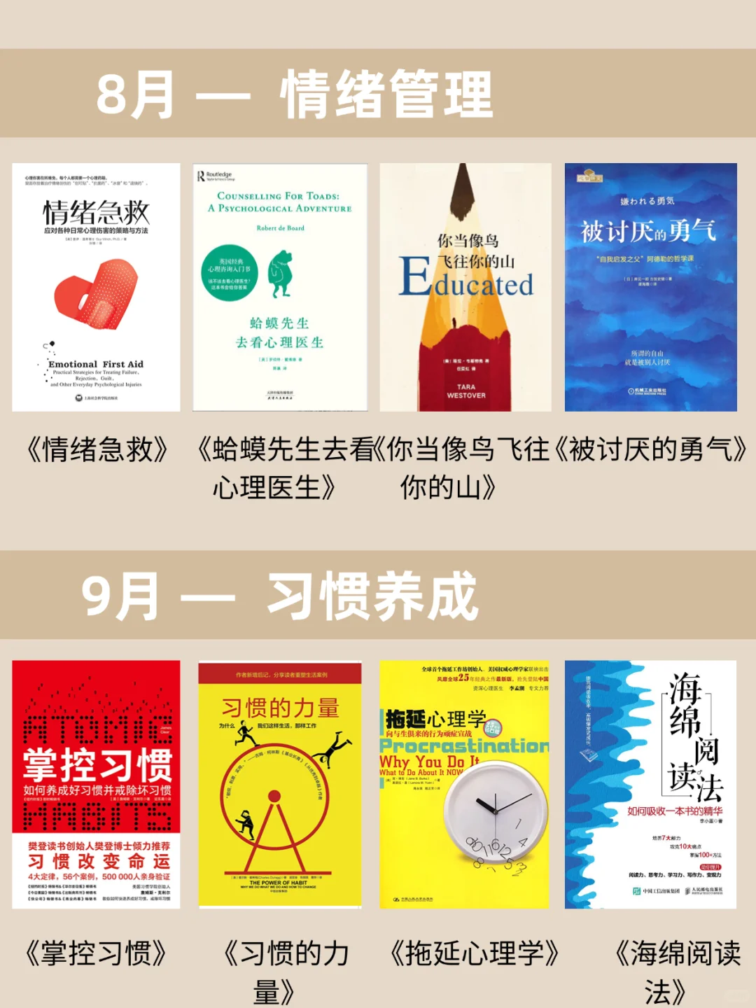 📚脑子会变快的7类书，看了狠狠逆袭！