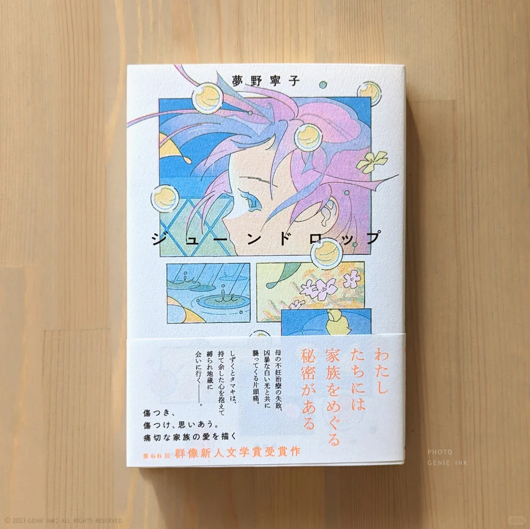 给日本群像新人文学奖获奖小说画的封面