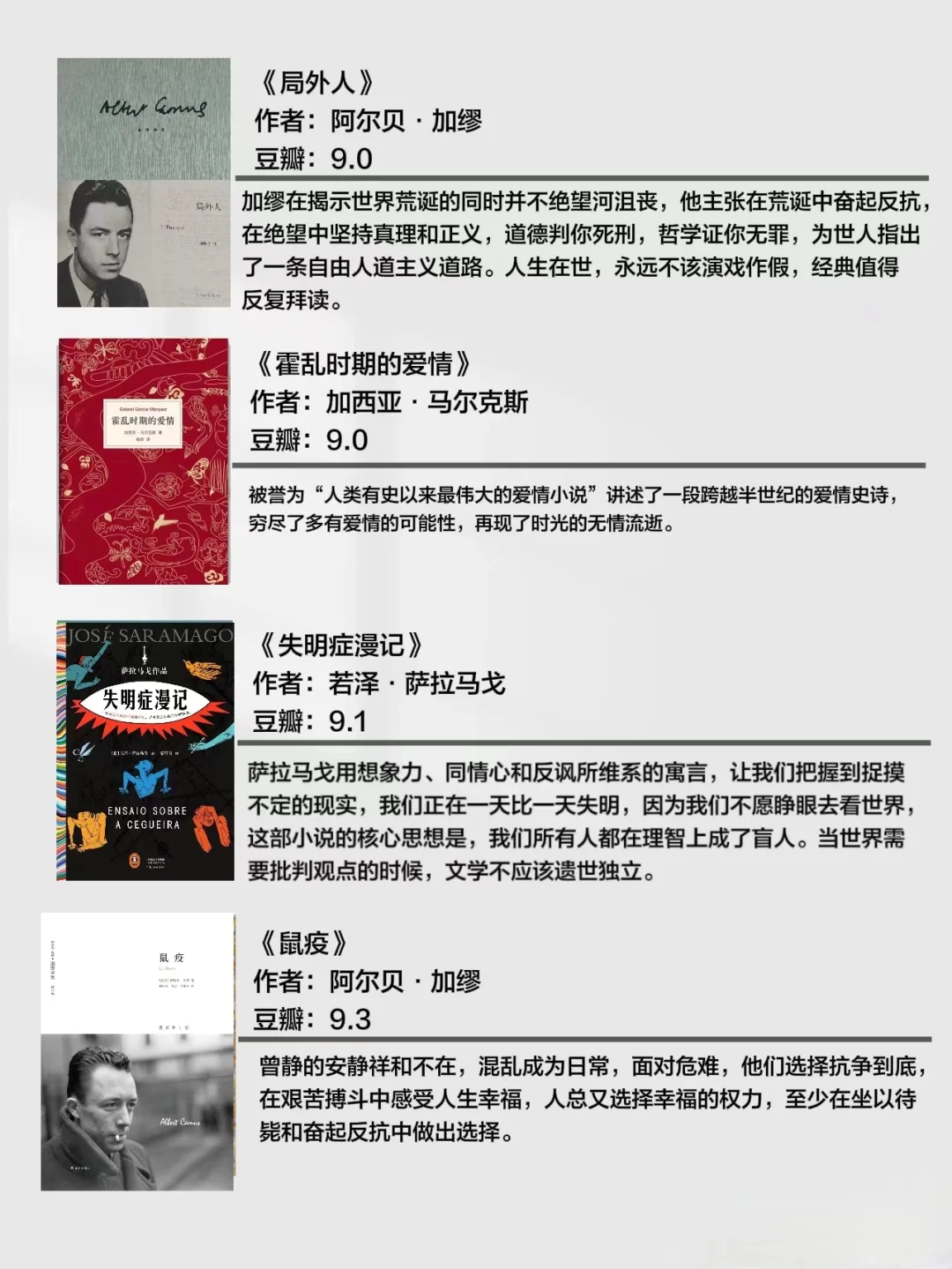 诺贝尔文学奖‖这20本书必读❗❗