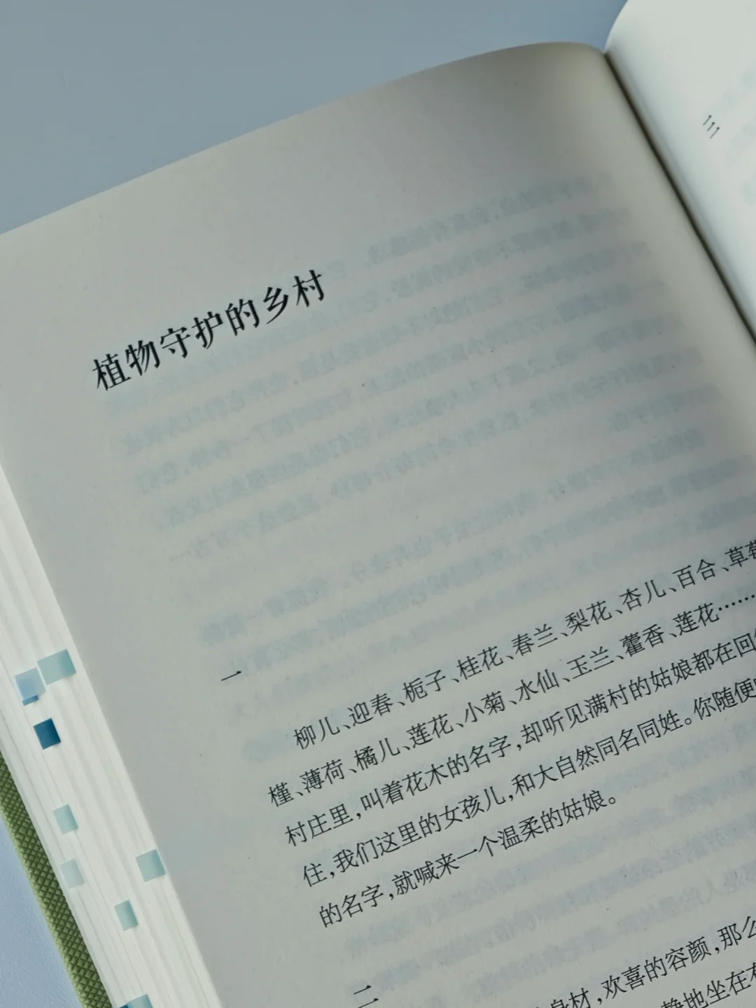 一本好冷门的植物散文🌿文字好美好灵动啊