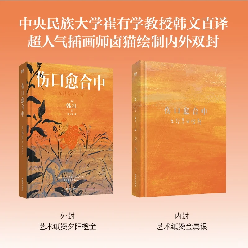 送韩江新书🙌《伤口愈合中》独家刷边来啦