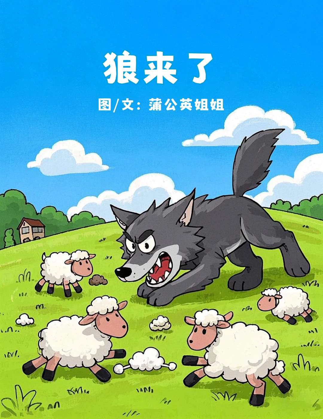 儿童故事绘本《狼来了》