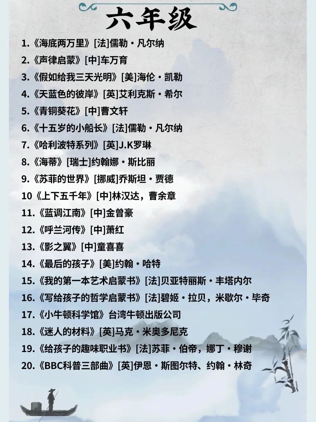 小学生书单📚豆瓣高分👍老师&家长建议收藏