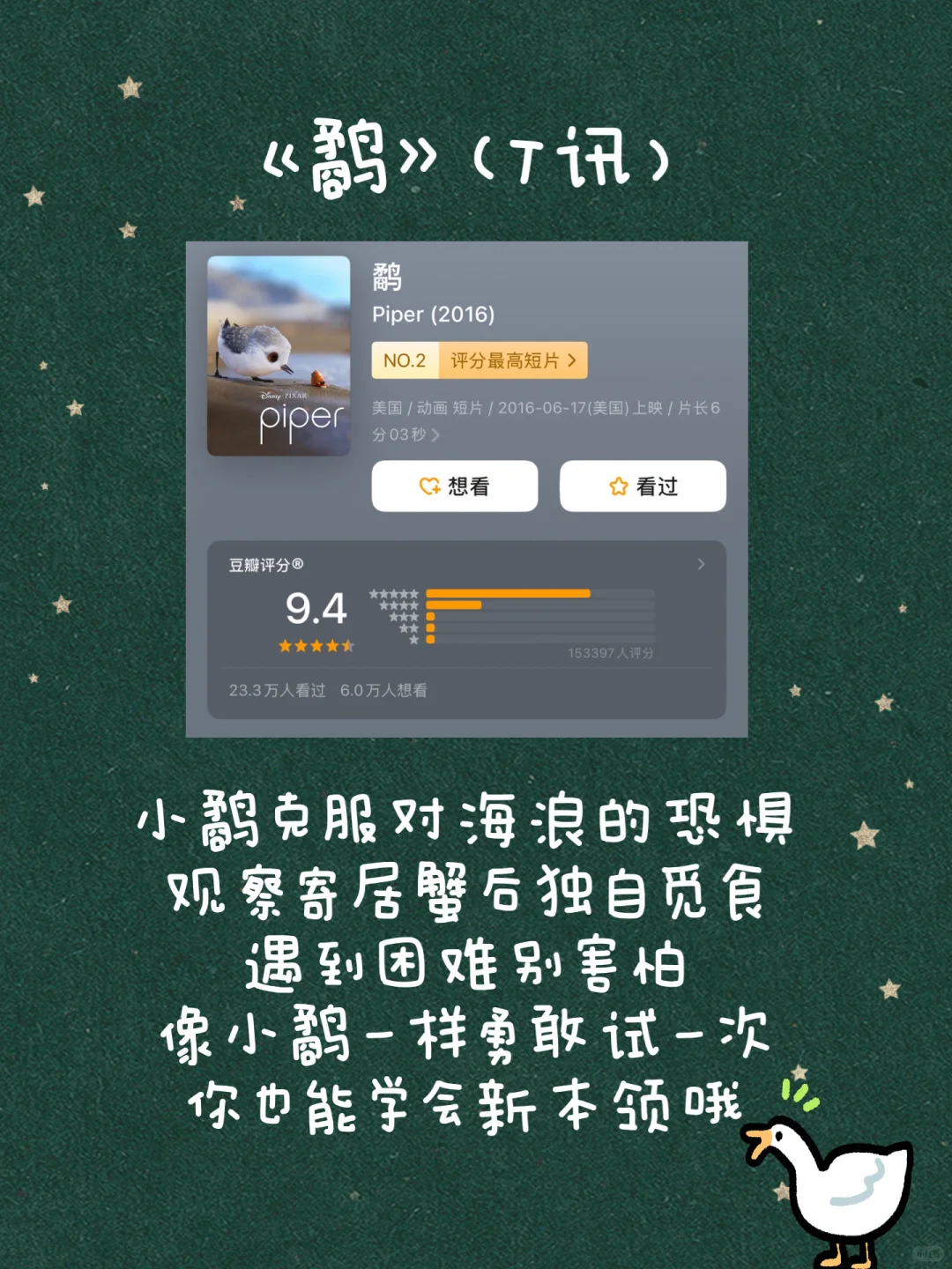孩子不自信唯唯诺诺，就看这8部动画片❗