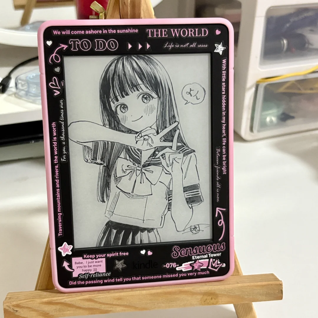 黑色 kindle 这样咕太貌美啦！