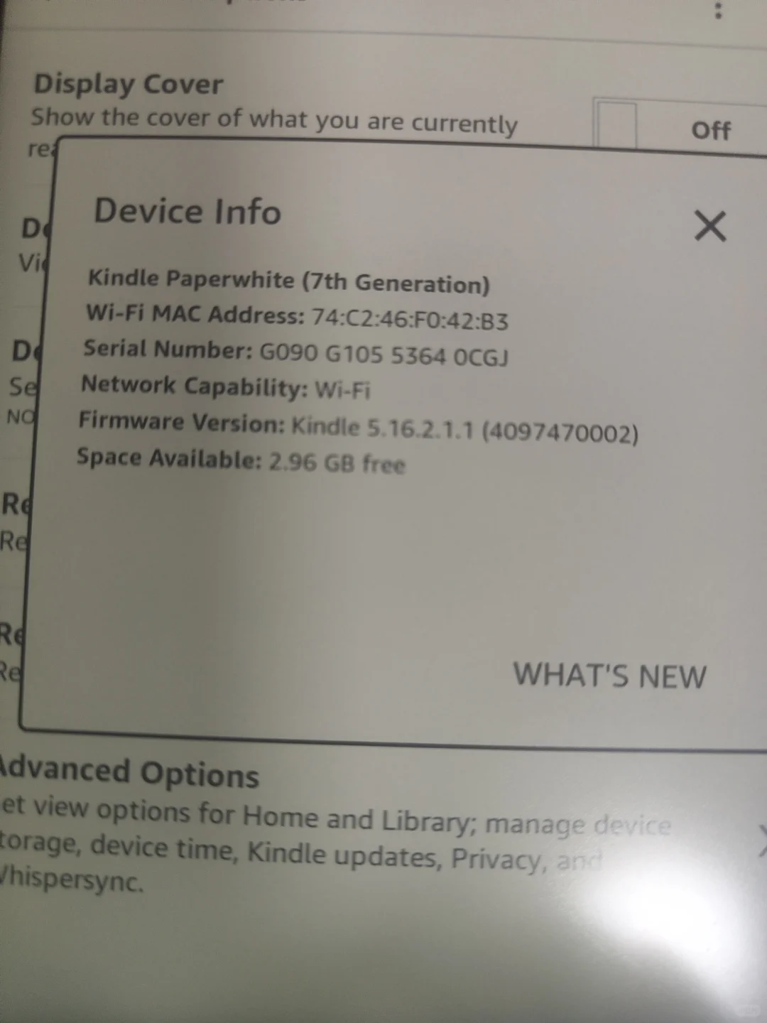 出: kindle 第7代