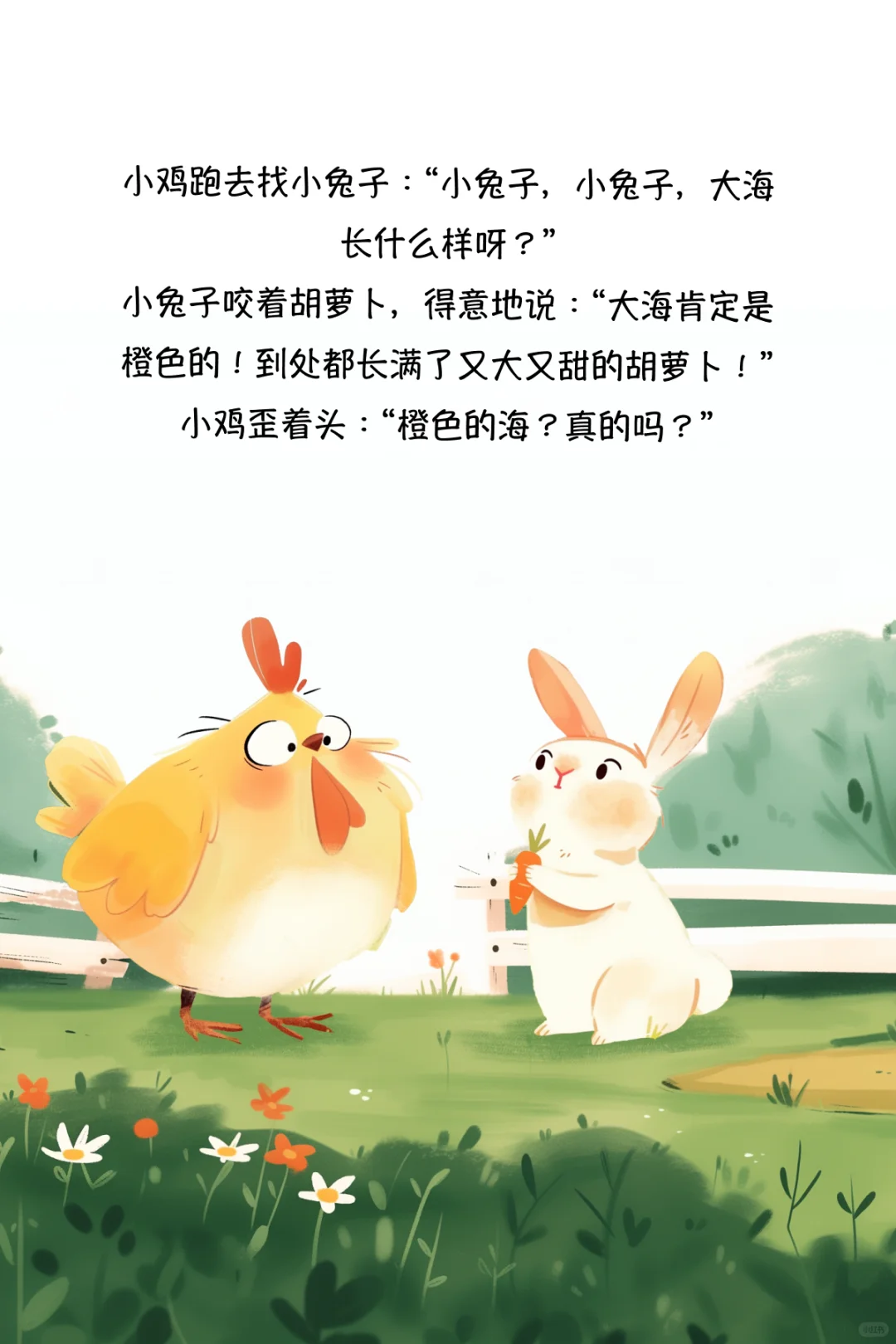 儿童绘本｜一只去看海的鸡