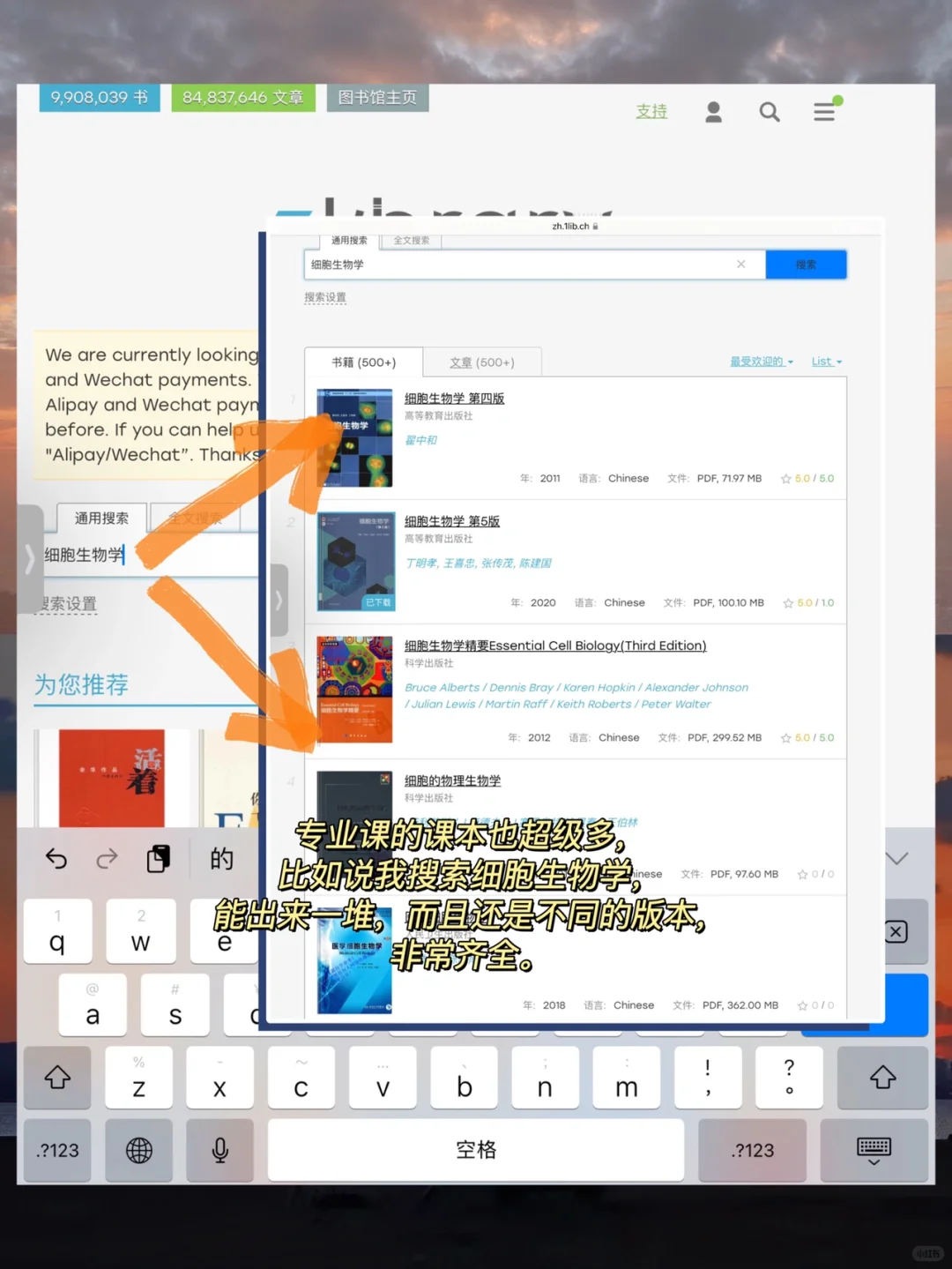 🔥满足你所有电子书需求｜z-library与图书