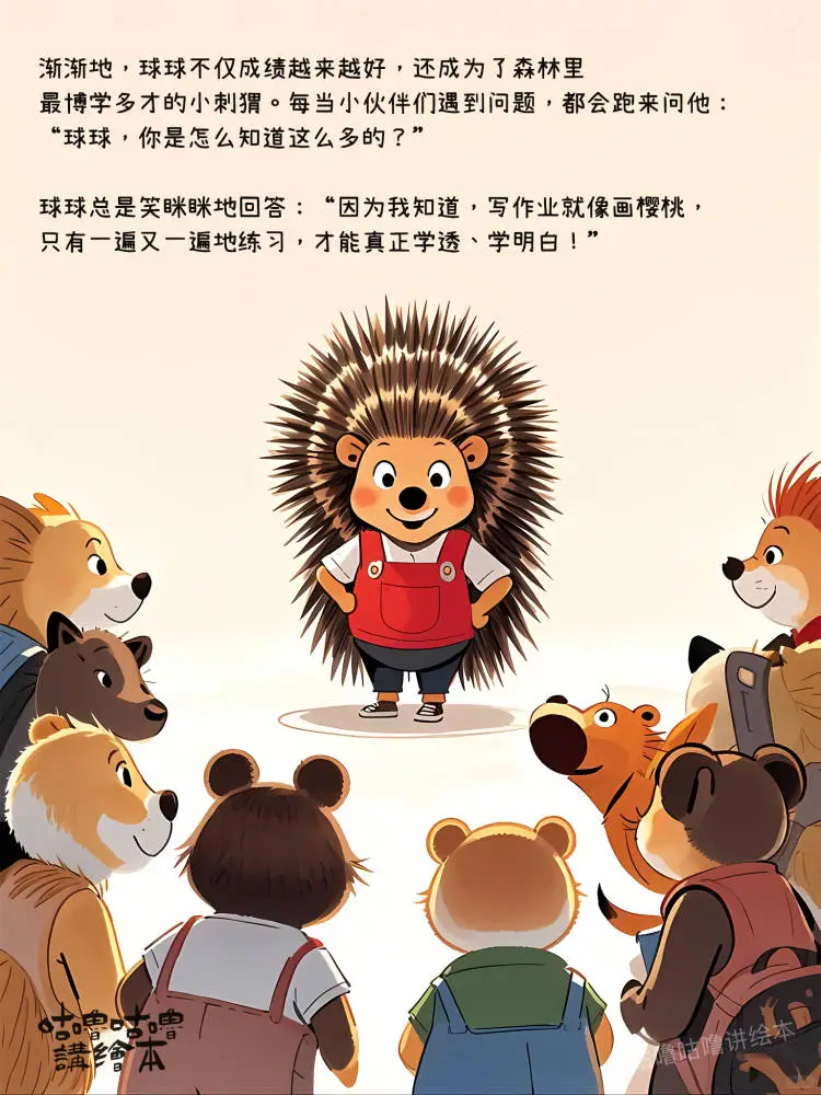 儿童绘本故事｜为什么总要写作业