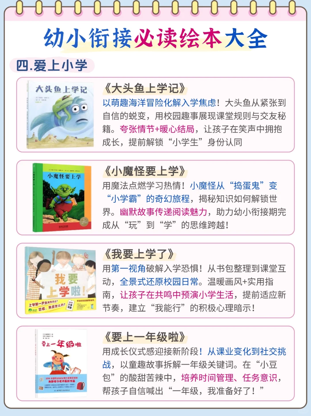 幼小衔接16本绘本推荐🔥让娃爱上阅读