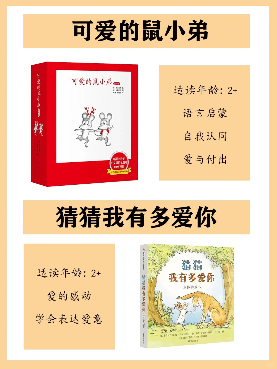 人民日报力荐‼️0-3岁绘本🔥宝宝启蒙必备