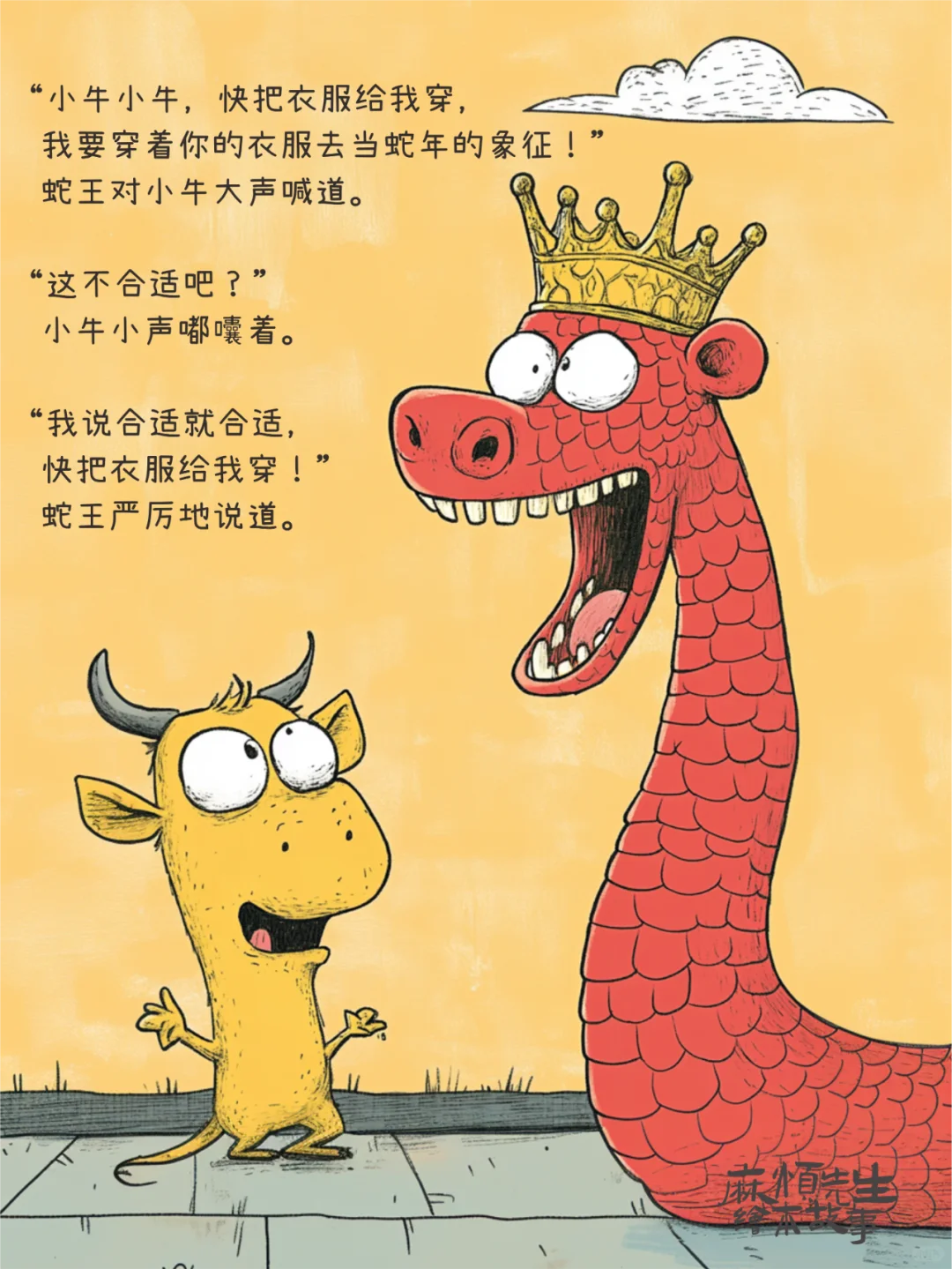 绘本故事101｜蛇王的新衣【蛇年绘本】