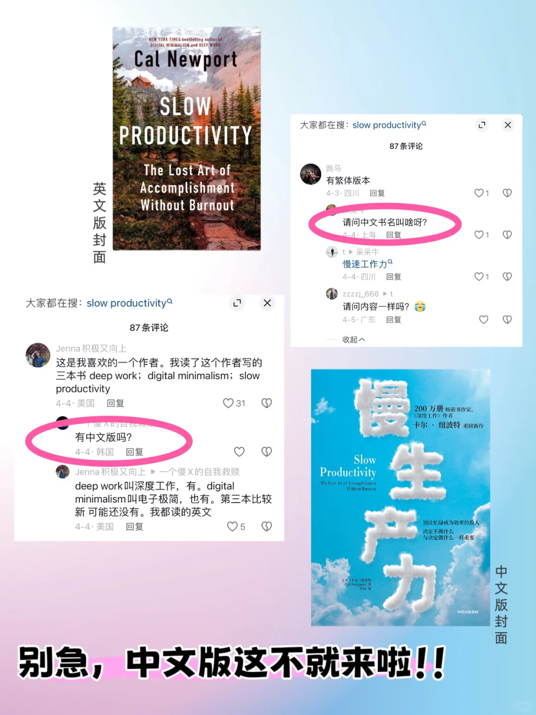 听说你们有人一直在等这本书的中文版