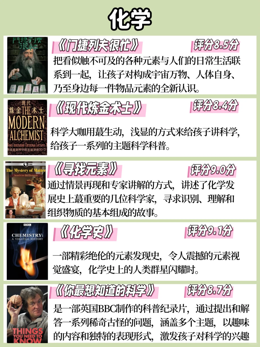 央视力荐35部高分全科纪录片，3-12岁必看