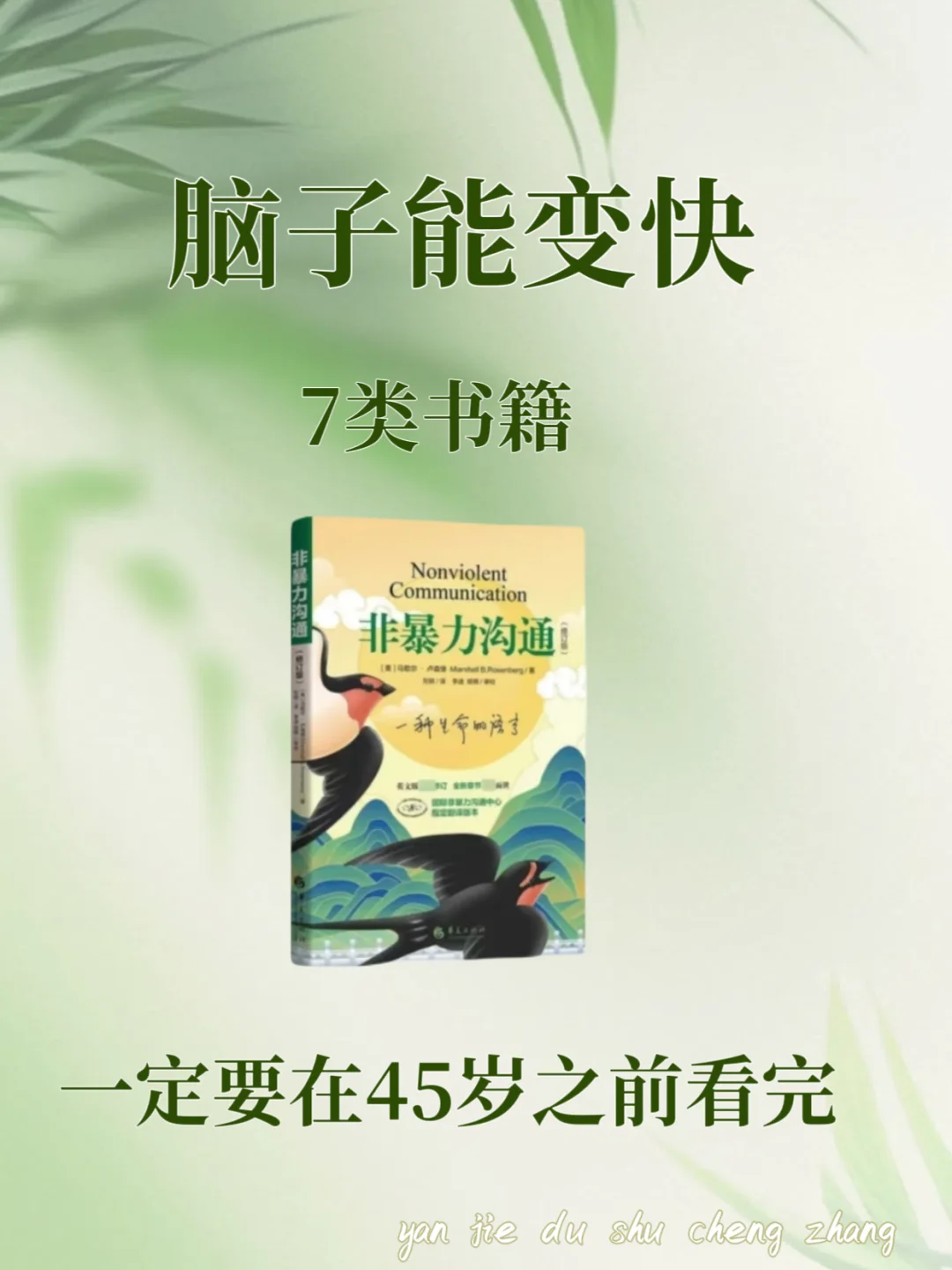 吐血整理了7类可使脑子能变快的书单