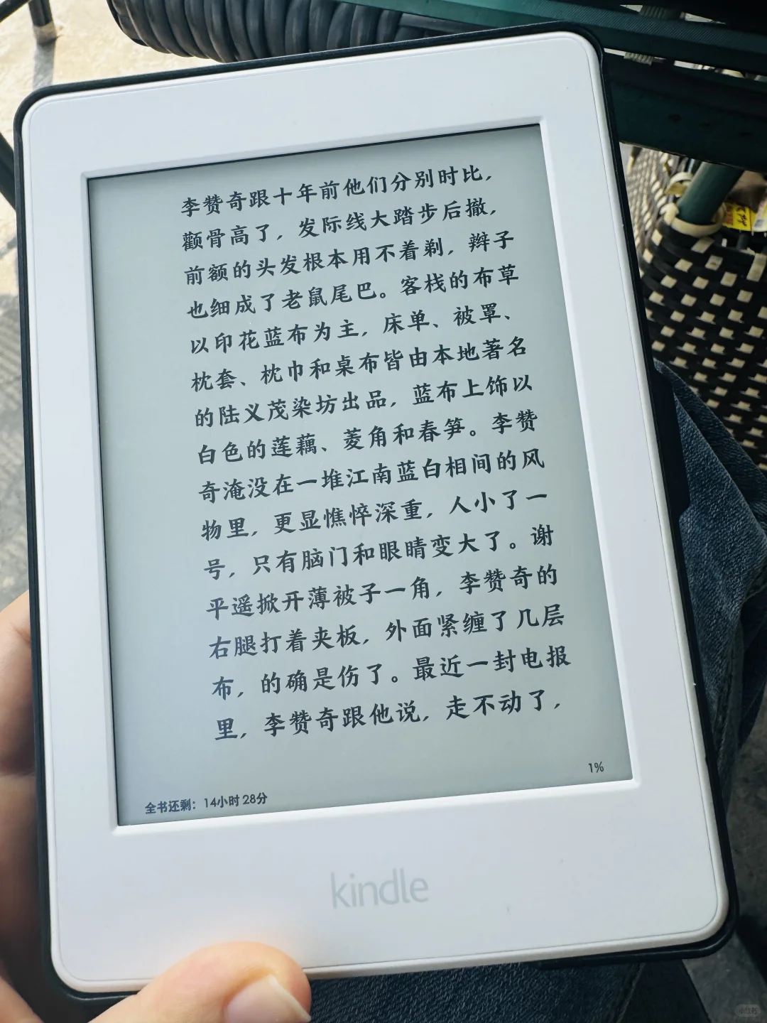 kindle的显示器真是完美