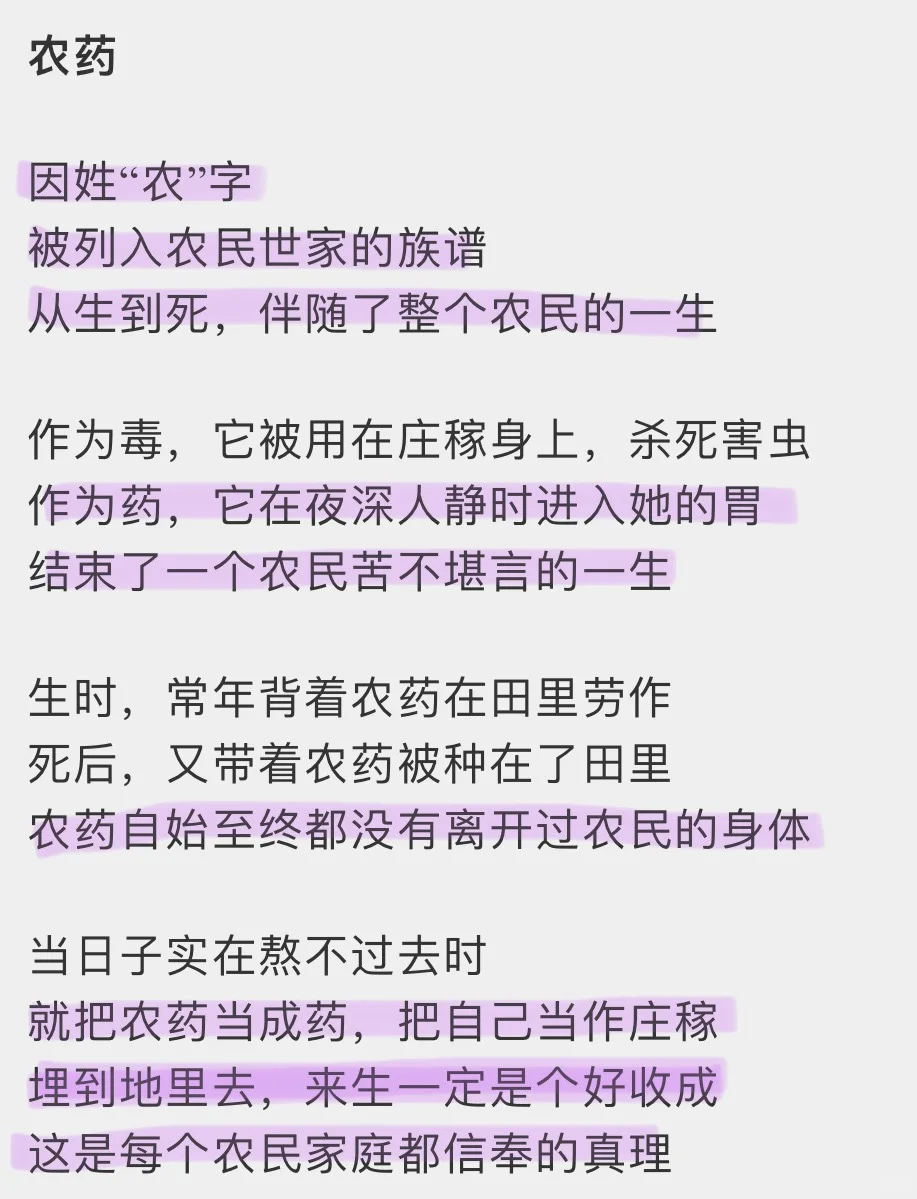 不愧是野草文学奖获奖作品，太过通透