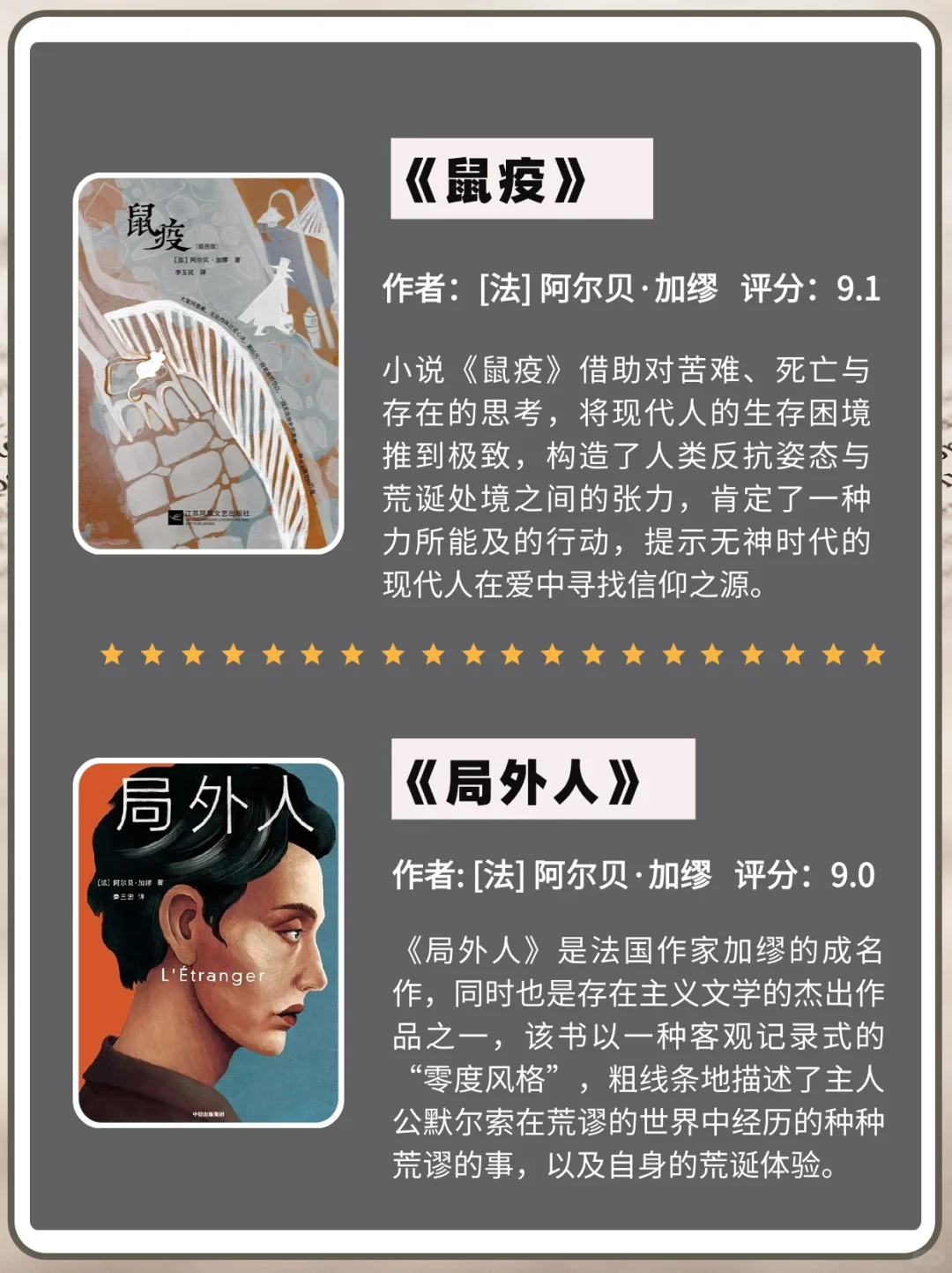 诺贝尔文学奖🏆不可错过的12本书📚