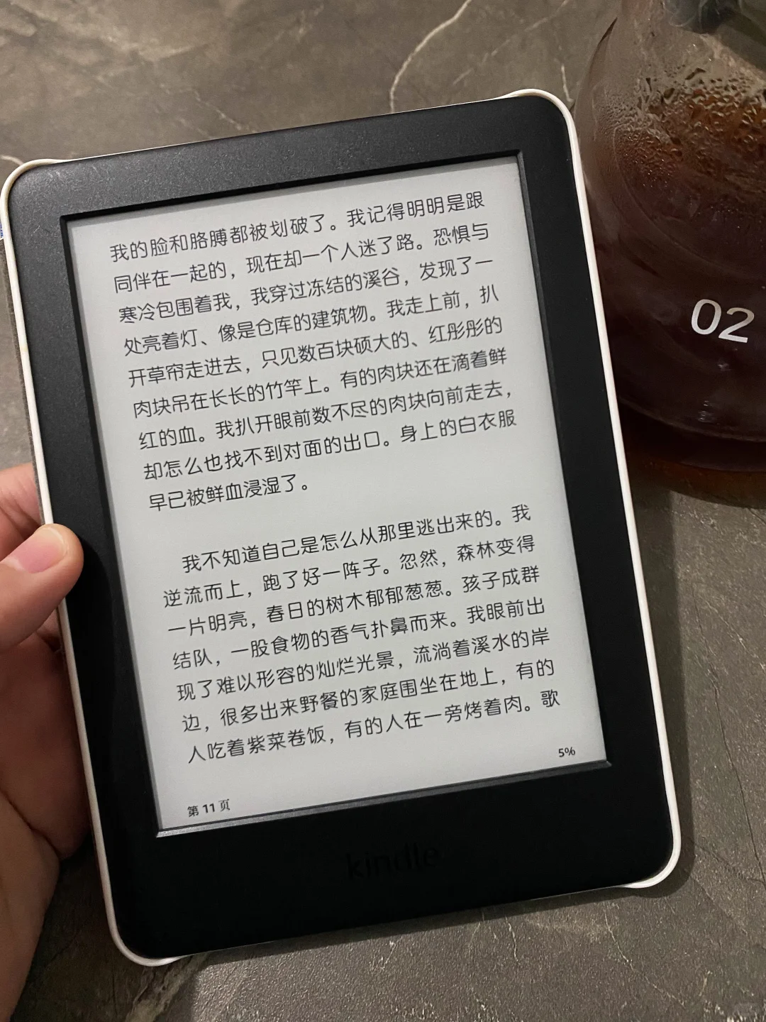 不得不说kindle真的很耐用！