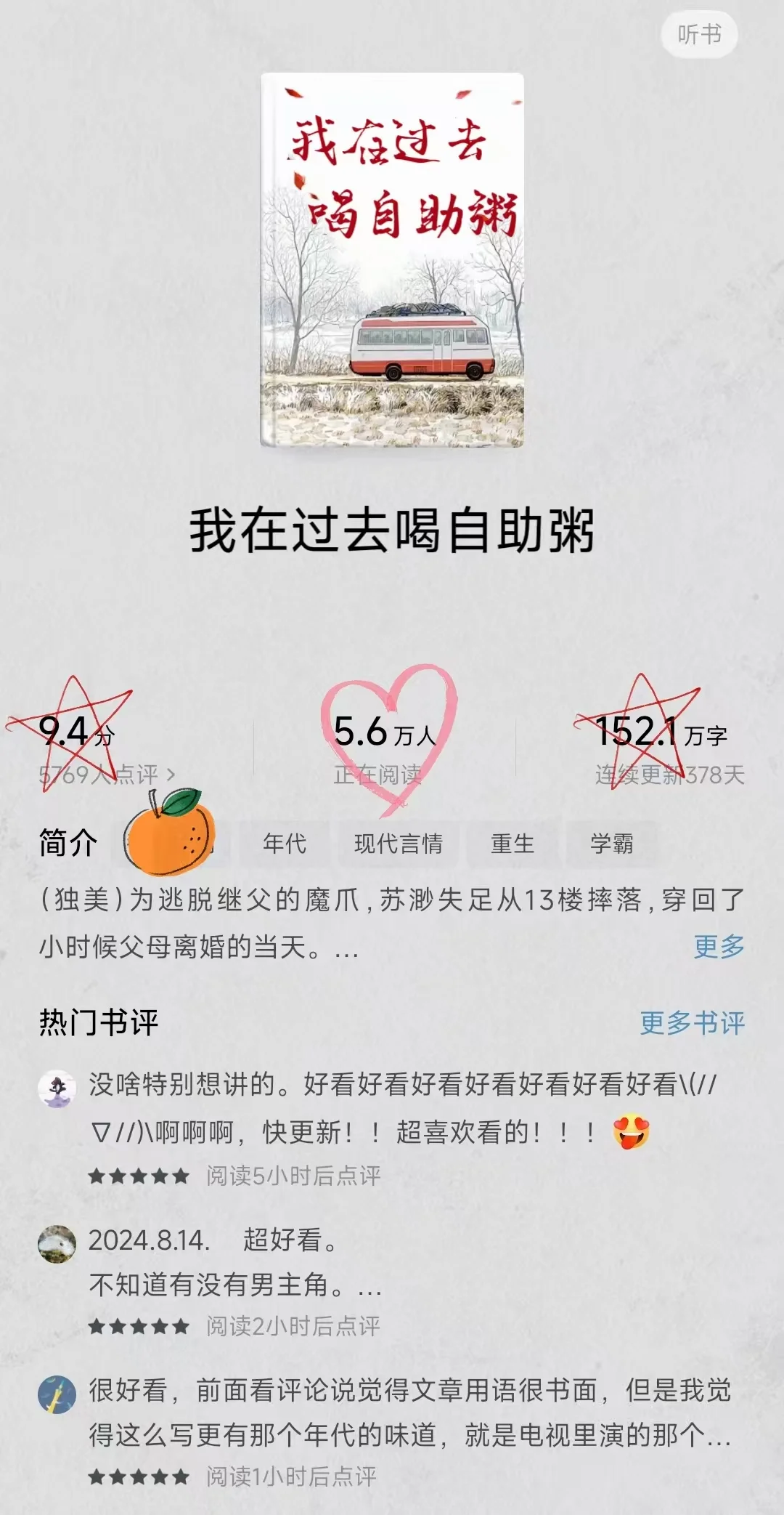 5️⃣本巨好看的年代文，就问你中不中❗❗