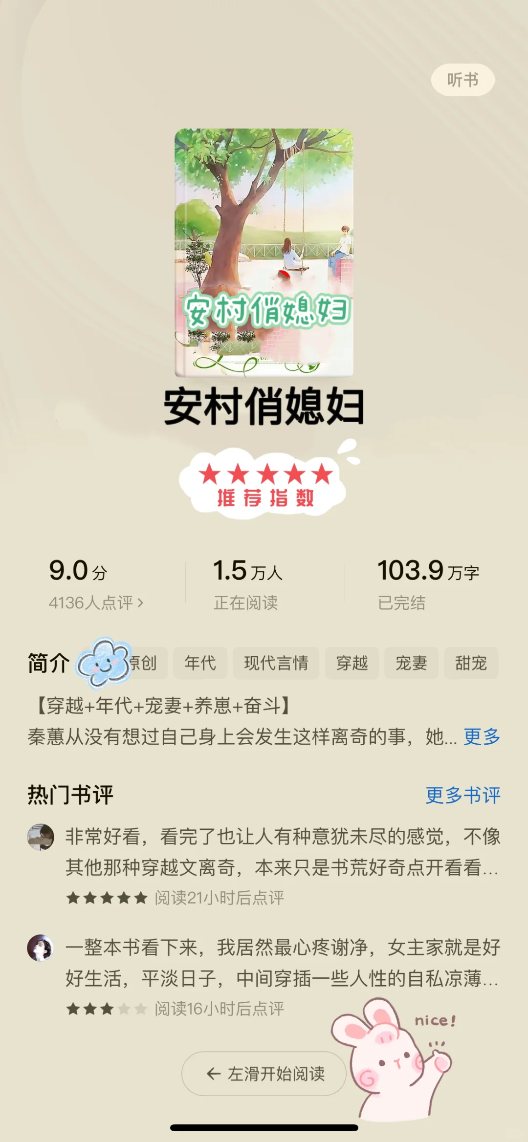 🍅超级好看的5⃣️本年代文❗️高分完结❗️强推