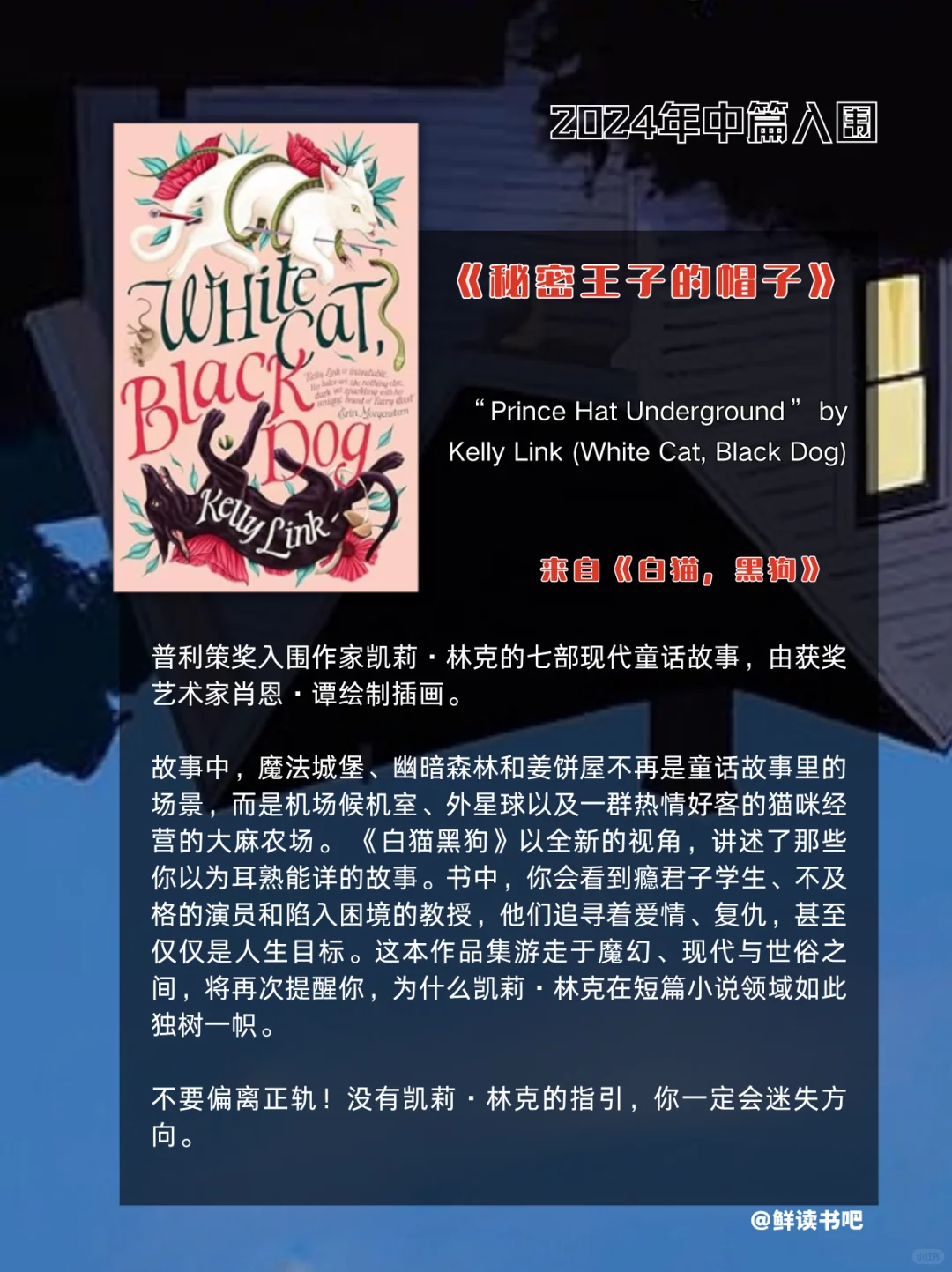 中译来了！2024年世界奇幻文学奖提名及获奖