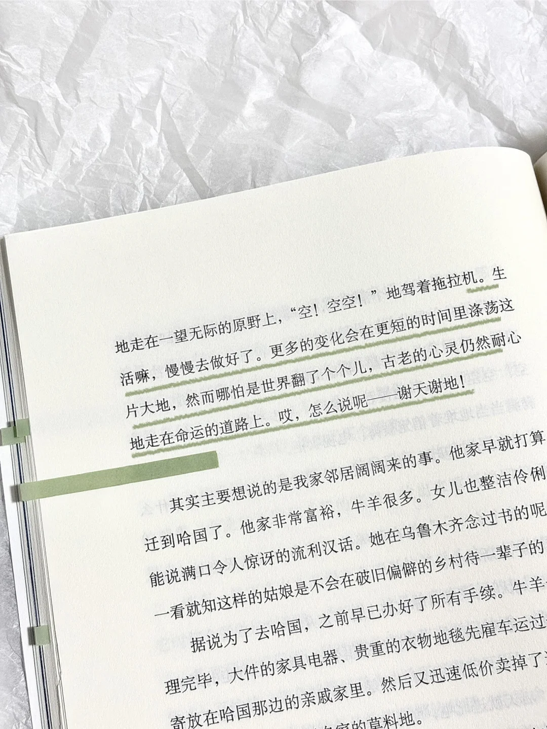 “生活绵绵不断地展开，我如盲人摸象。”