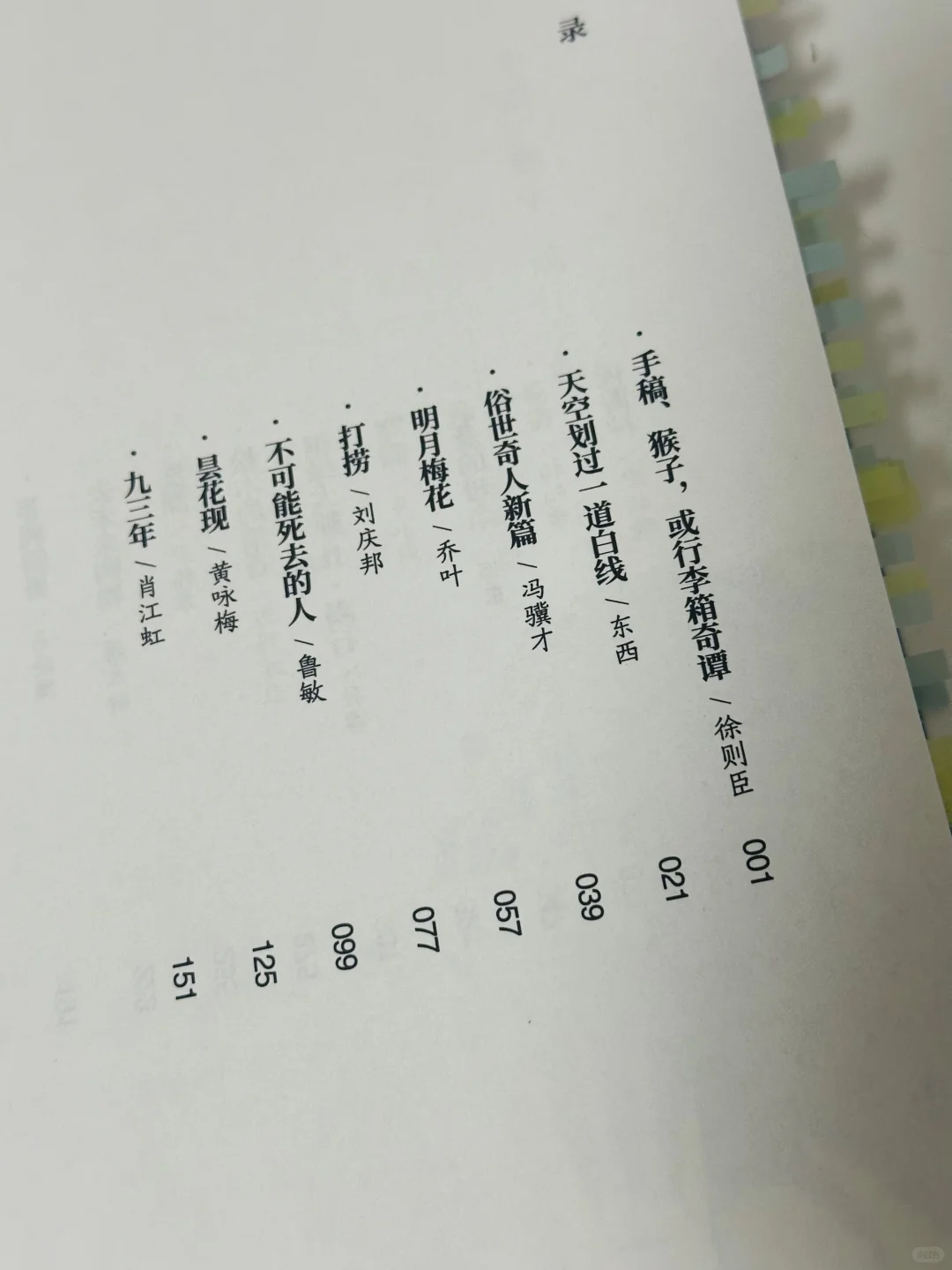 今年读过最最惊艳的小说集‼️篇篇封神