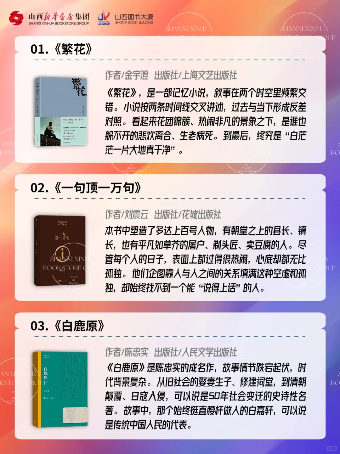 茅盾文学奖必读Top15！国内长篇小说天花板
