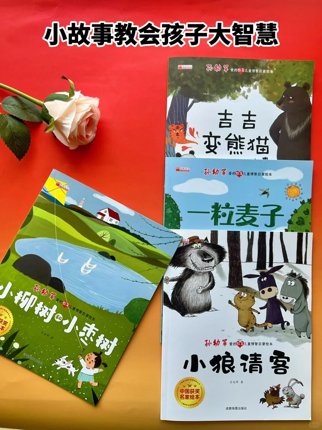 《中国名家获奖绘本》一套幼儿文学启蒙绘本🔥